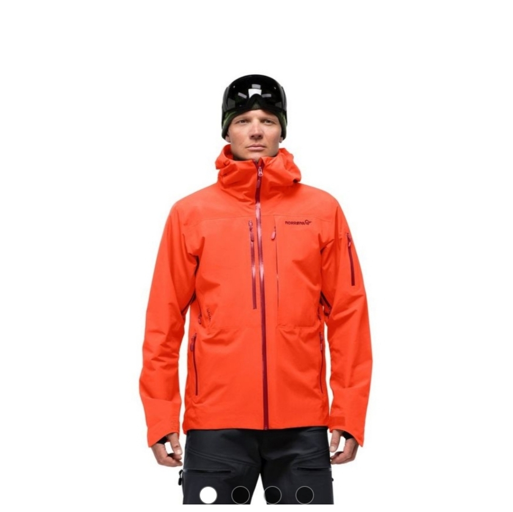 Norrona Lofoten GORE-TEX Insulated Jacket - Adrenaline Rhubarb